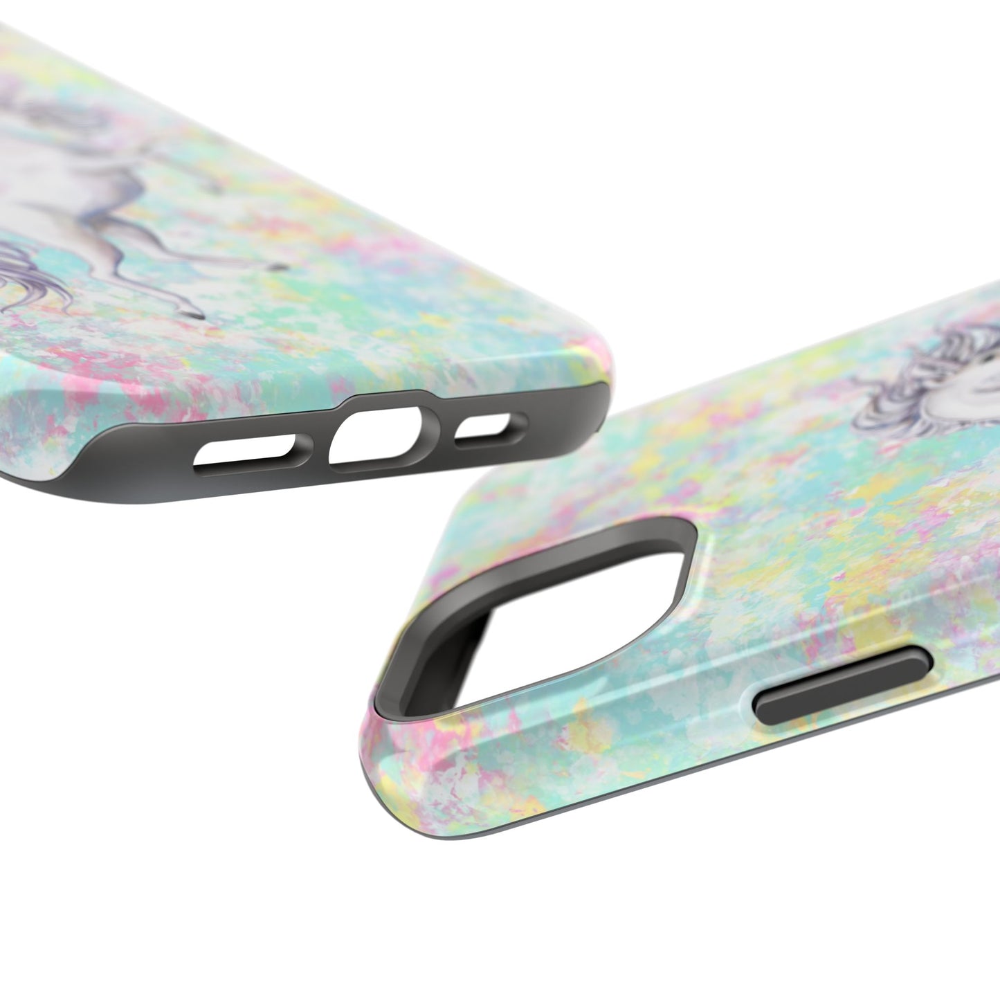 Pastel Pegasus MagSafe® Compatible Tough Case for iPhone