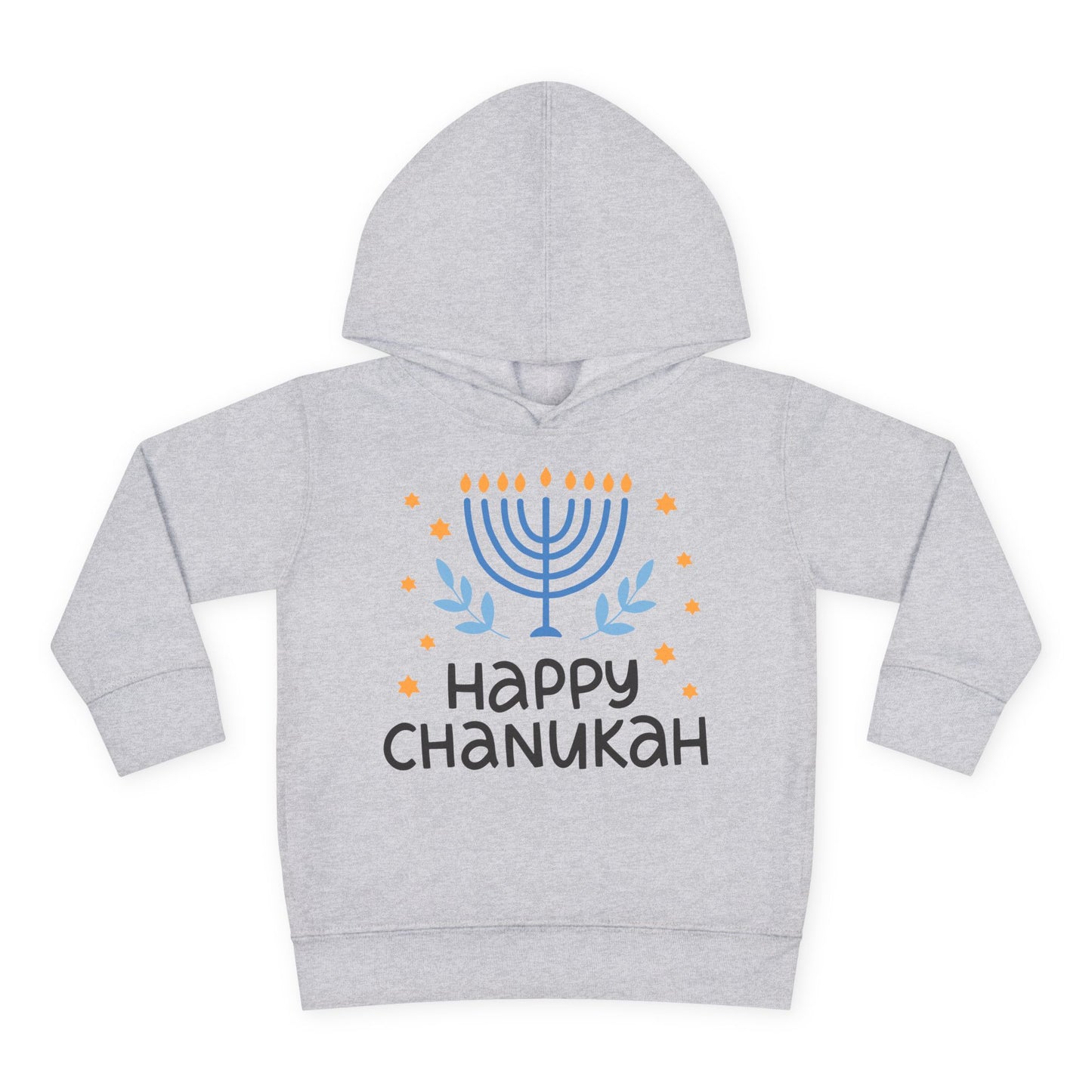 Happy Chanukah Toddler Pullover Fleece Hoodie