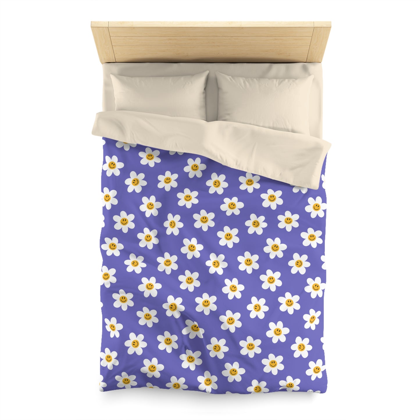 Daisy Grins Microfiber Duvet Cover