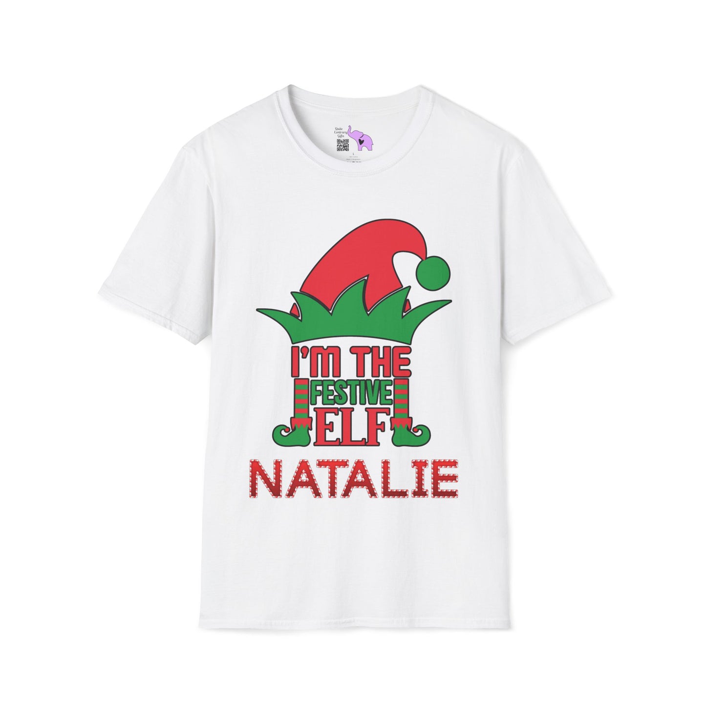 I'm The Festive Elf Adult T-shirt