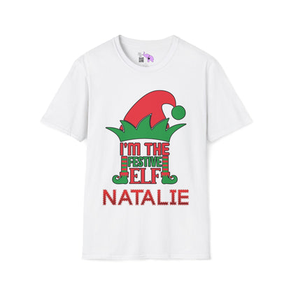 I'm The Festive Elf Adult T-shirt