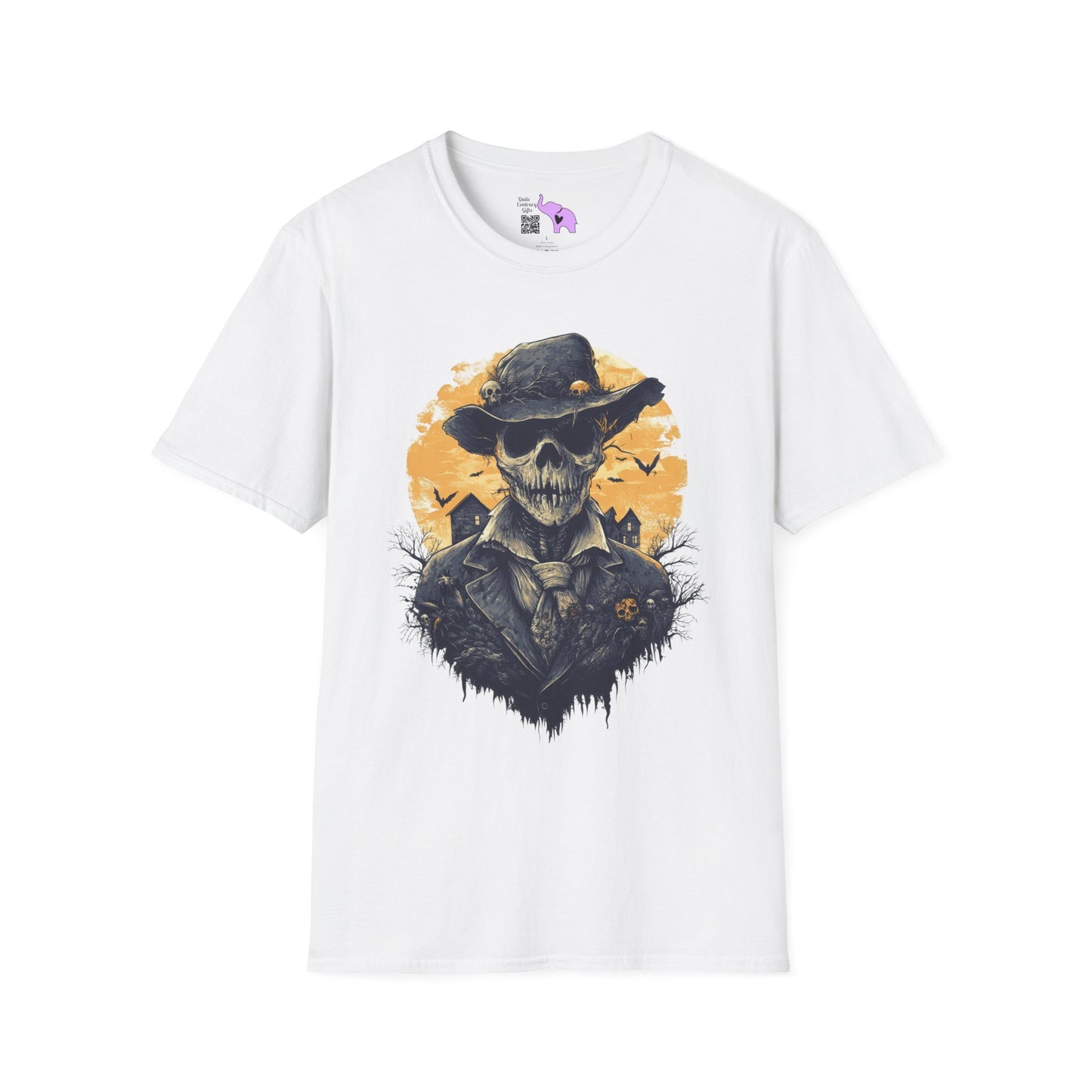 Halloween Scarecrow 2 Adult T-shirt