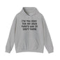 I'm Too Sexy For My Hair That's Why It Isn't There Adult Heavy Blend™ Hoodie