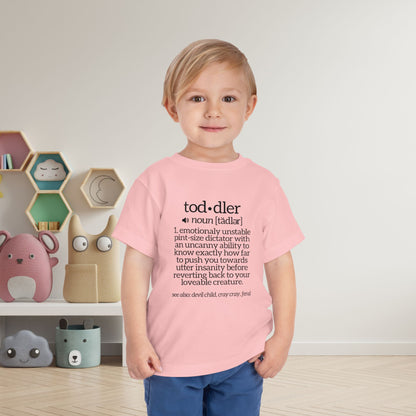 Funny Toddler Definition Toddler Tee