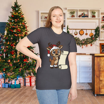 Reindeer Claus Adult T-shirt