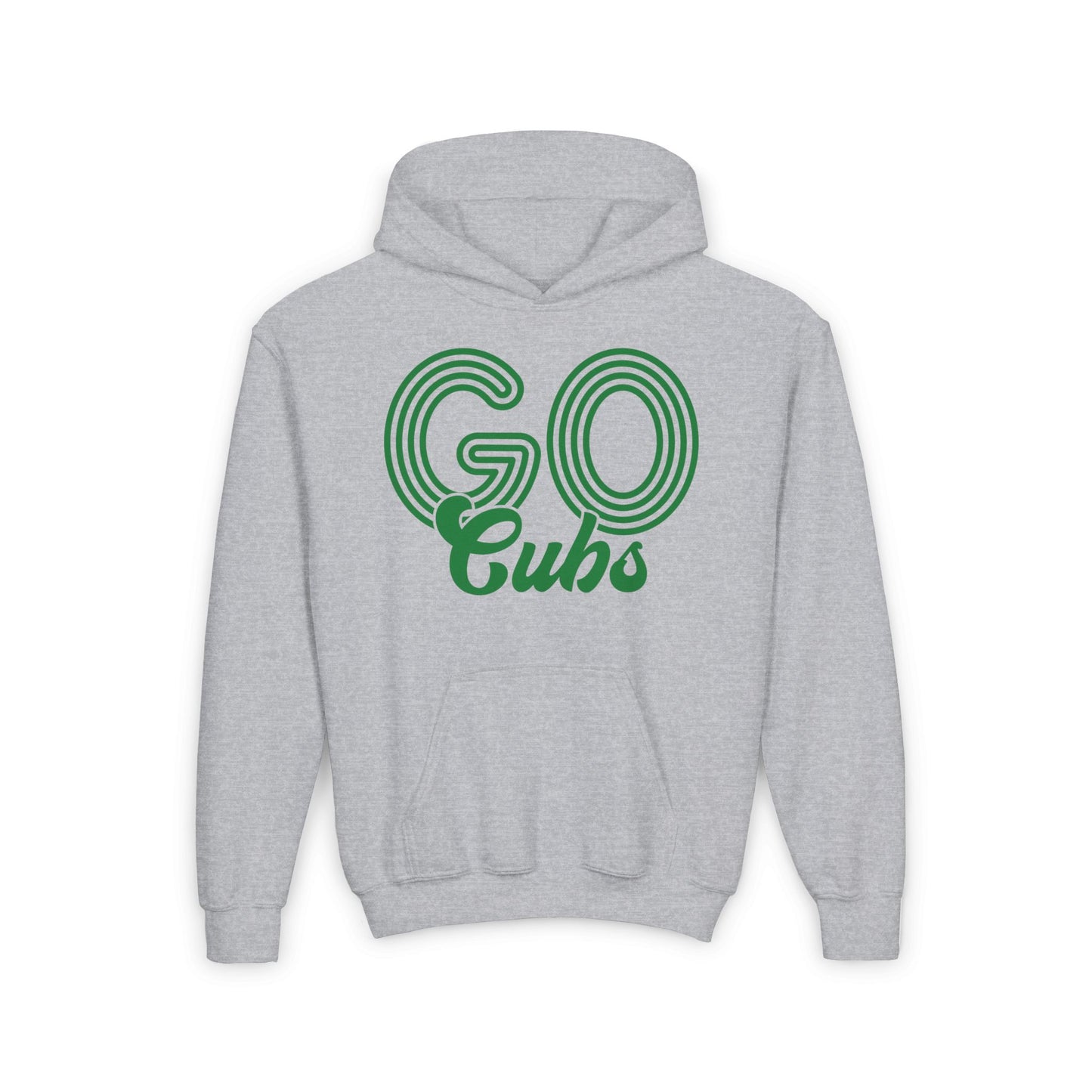 Go Cubs Youth Heavy Blend Hoodie