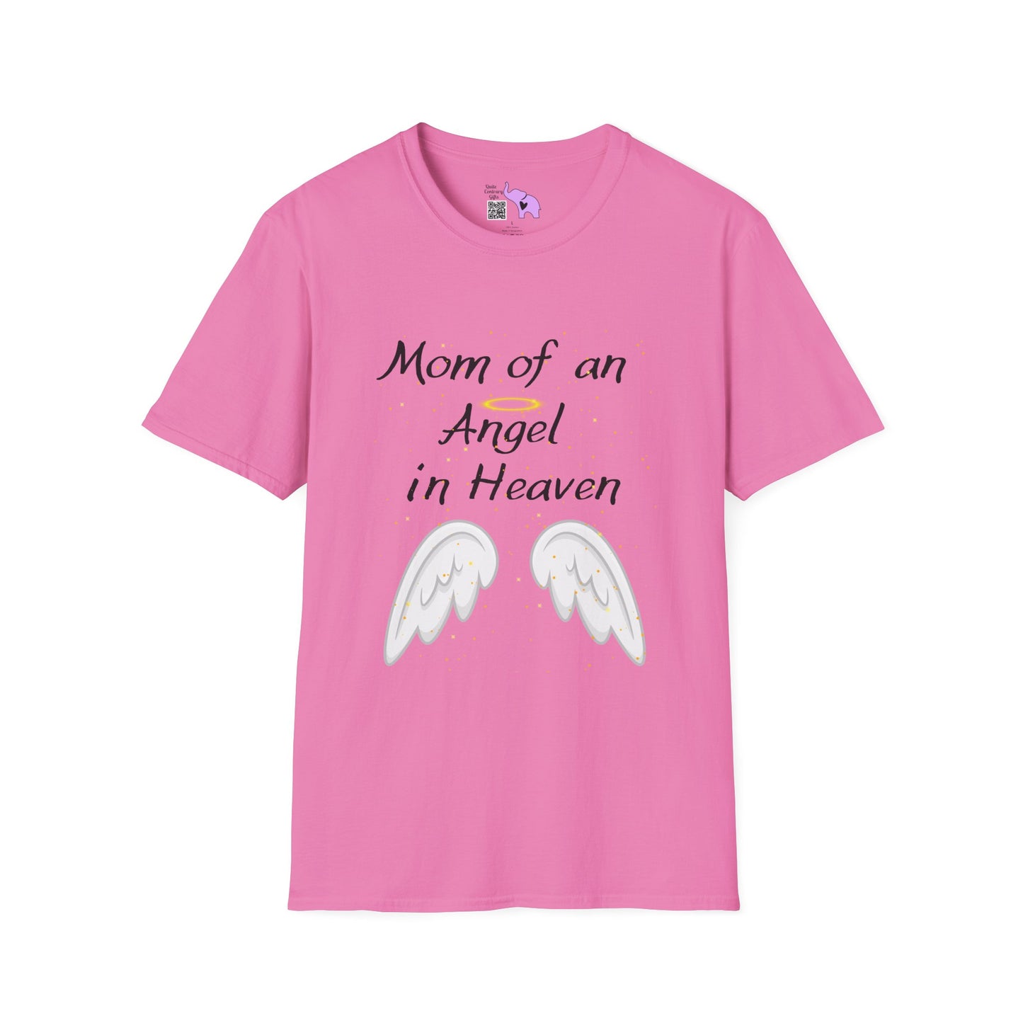 Mom of an Angel in Heaven Adult T-shirt