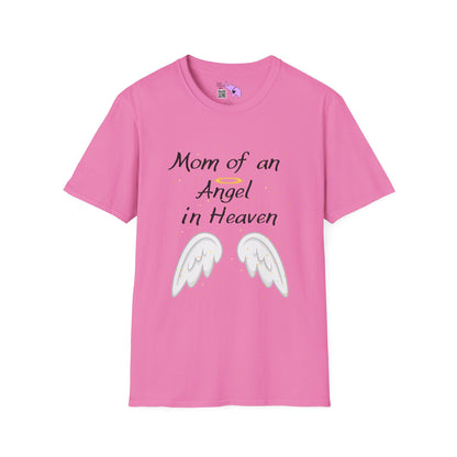 Mom of an Angel in Heaven Adult T-shirt