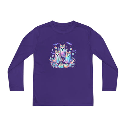 Haunted in Pastels Youth Long Sleeve Tee