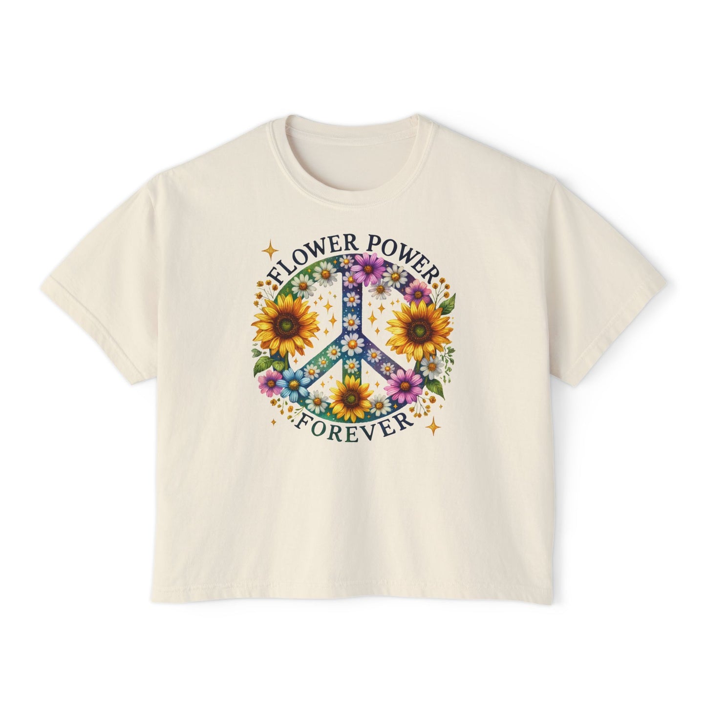 Flower Power Forever Women's Boxy Tee