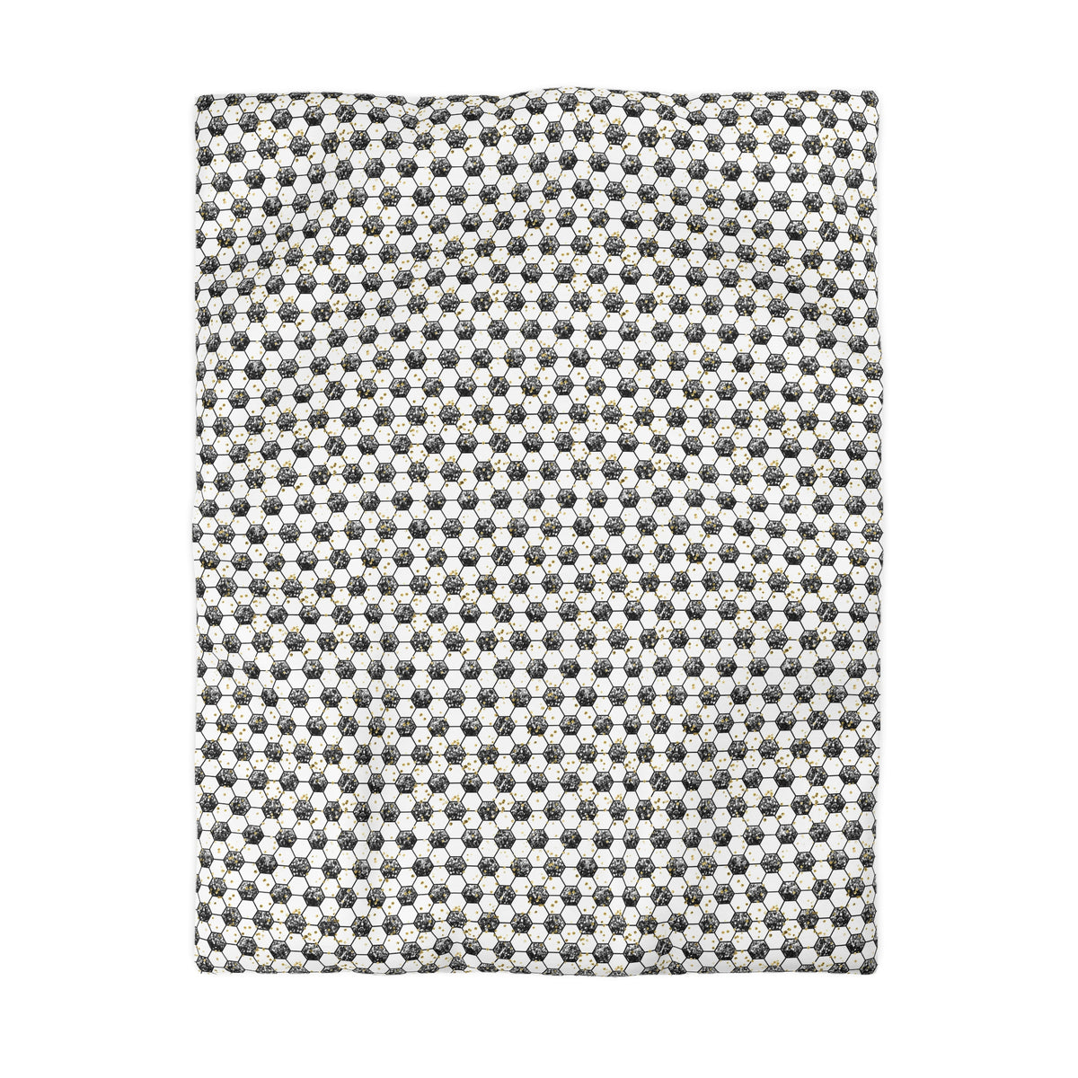 Soccer Gold Rush Microfiber Duvet Cover