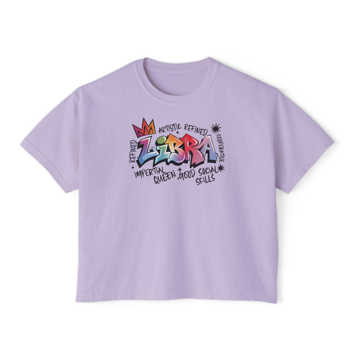 Libra Street Art Women's Boxy Tee