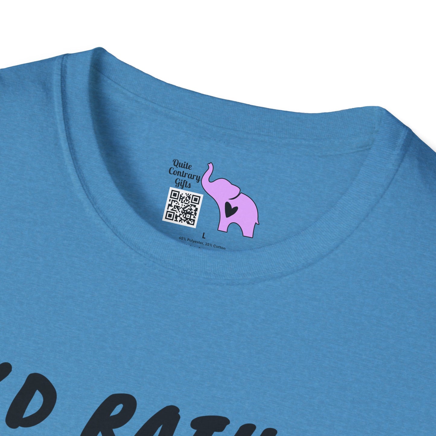 I'd Rather Be Fishing Adult T-shirt