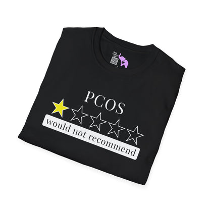 PCOS 1 Star Would Not Recommend Adult T-shirt
