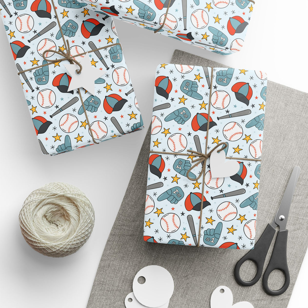 Home Run Heroes Wrapping Paper