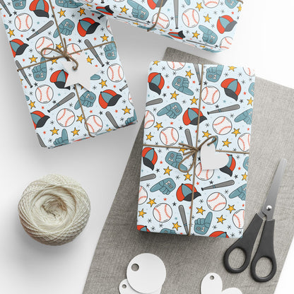 Home Run Heroes Wrapping Paper