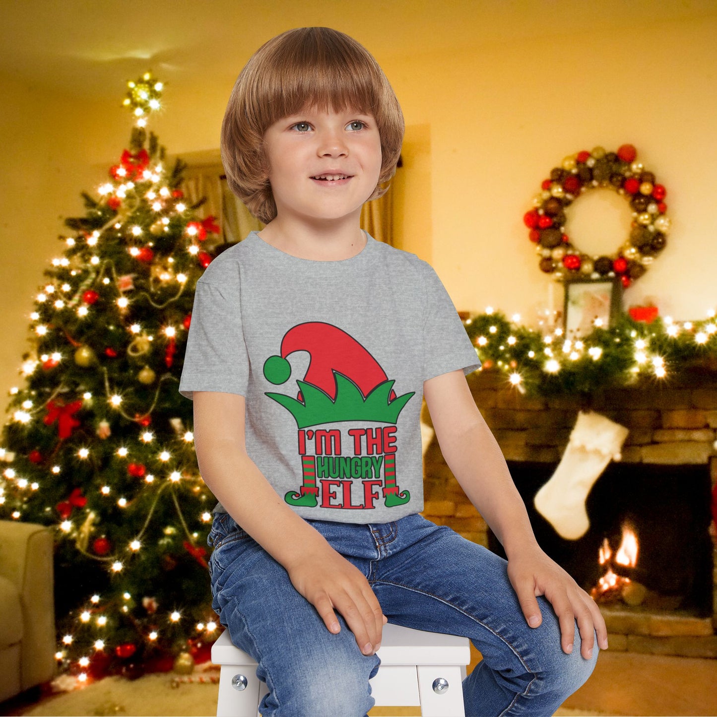 I'm The Hungry Elf Heavy Cotton™ Toddler T-shirt