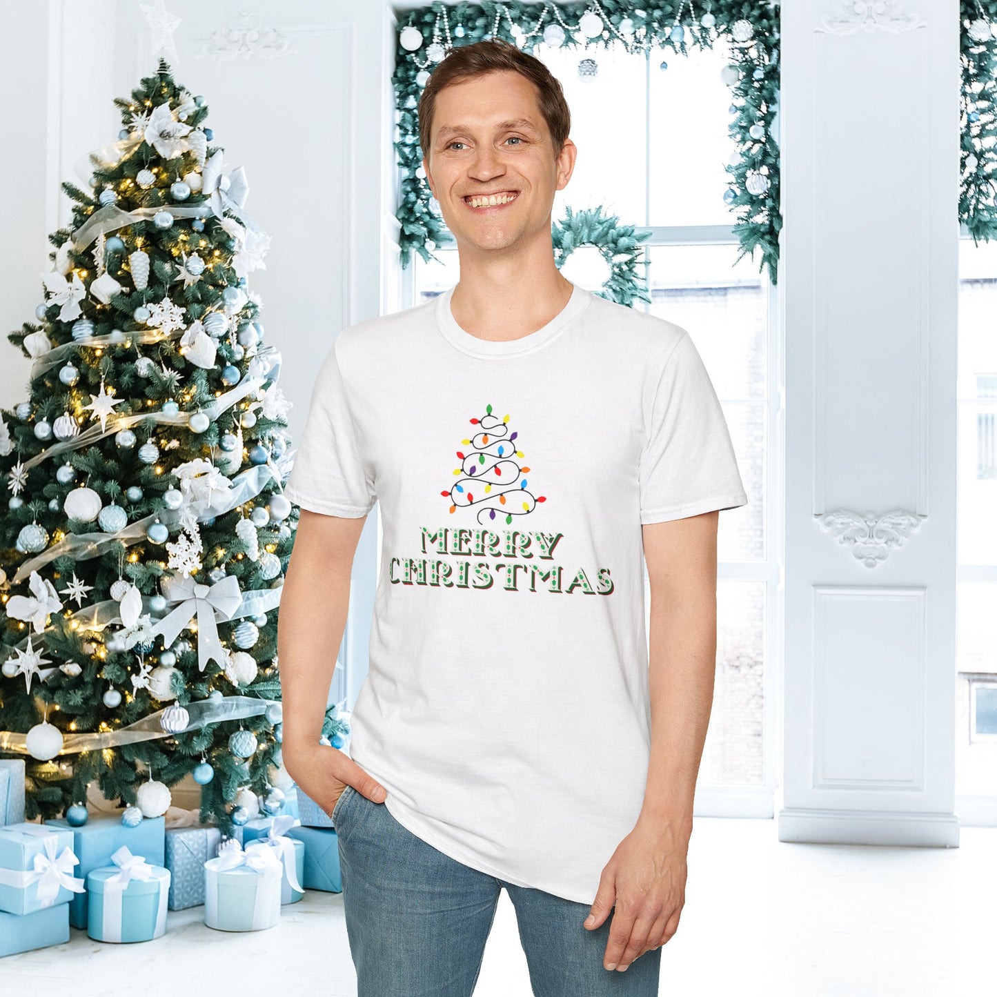 Merry Christmas Adult T-shirt