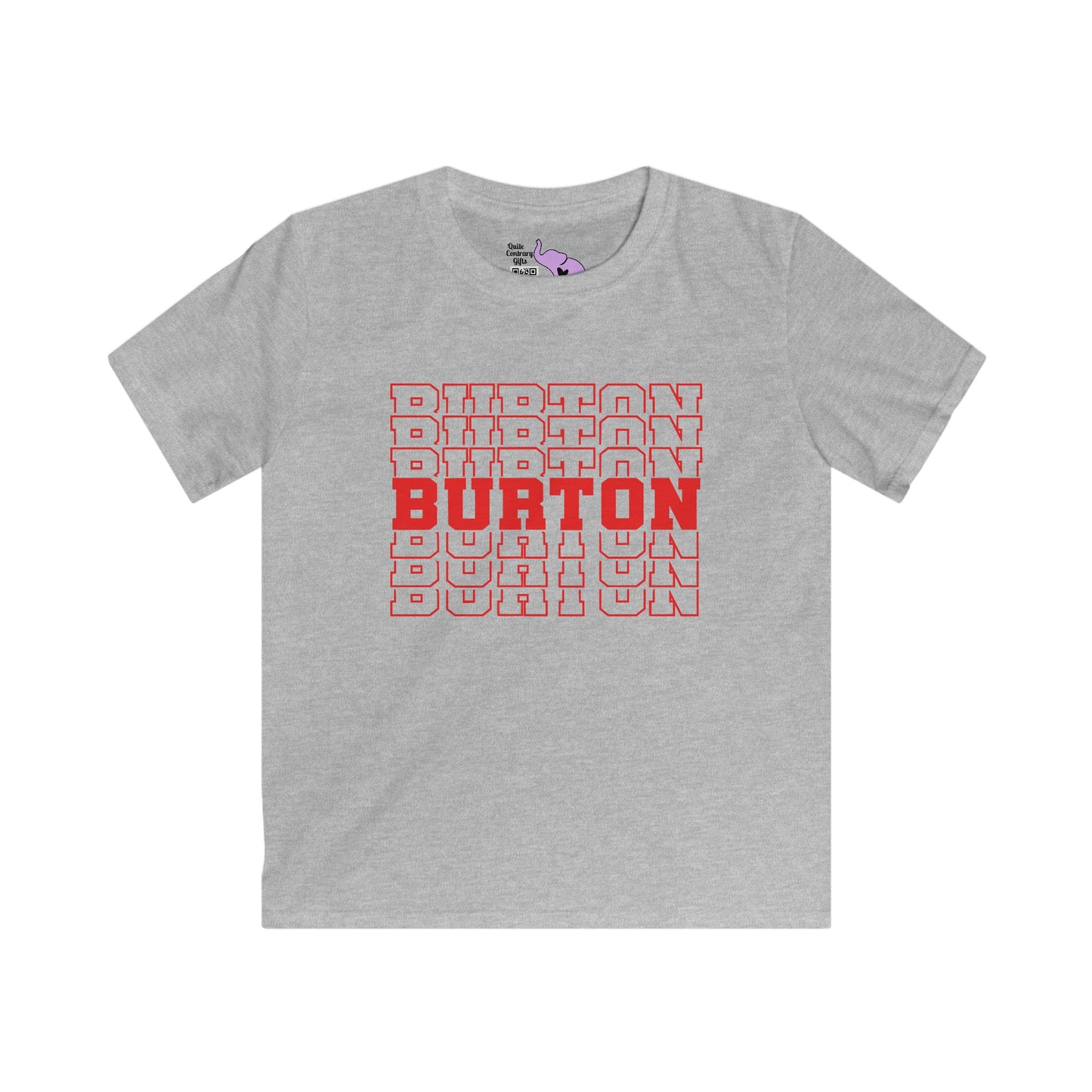 Burton (Stacked) Youth Softstyle Tee