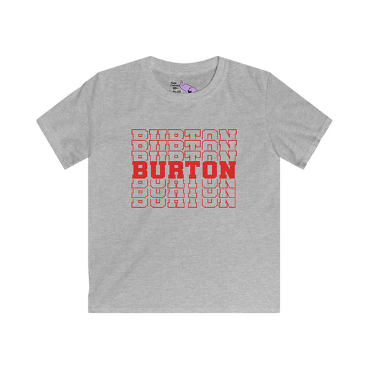 Burton (Stacked) Youth Softstyle Tee