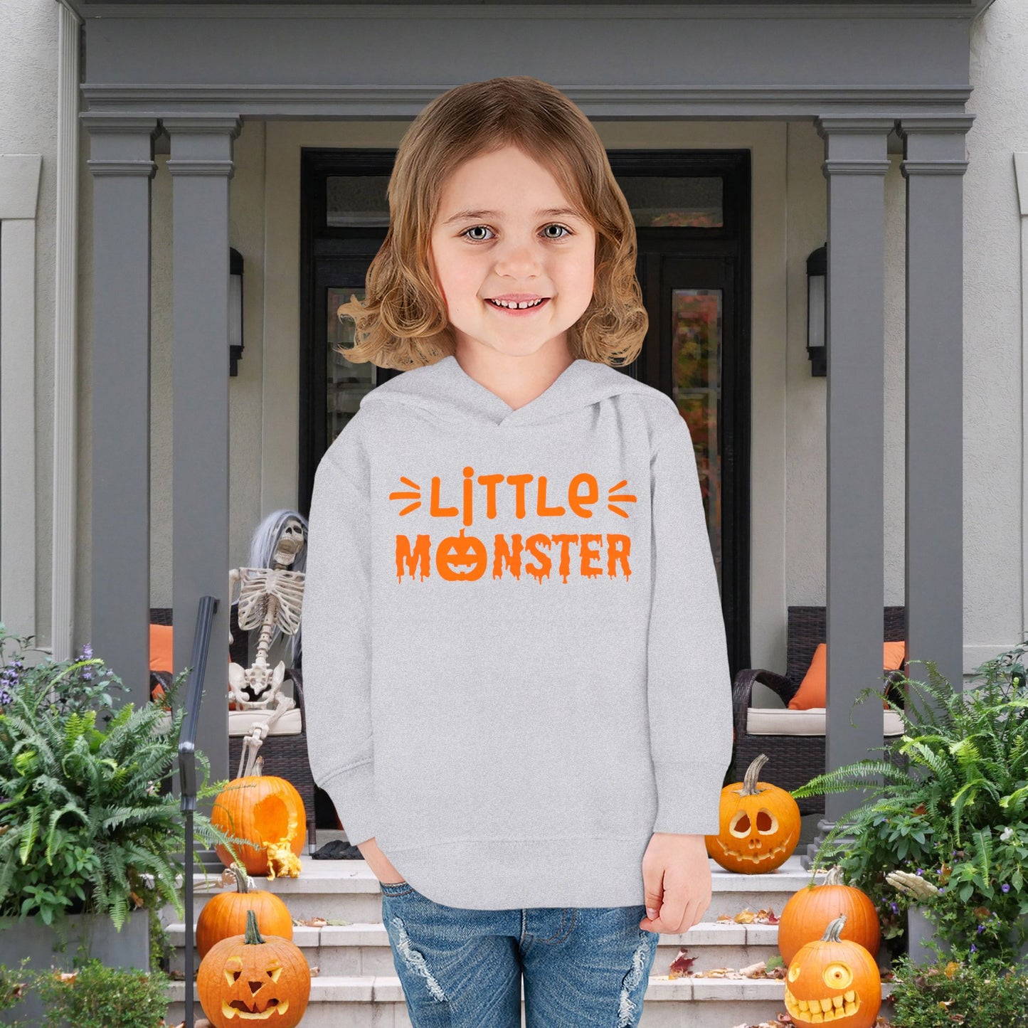 Little Monster Toddler Hoodie