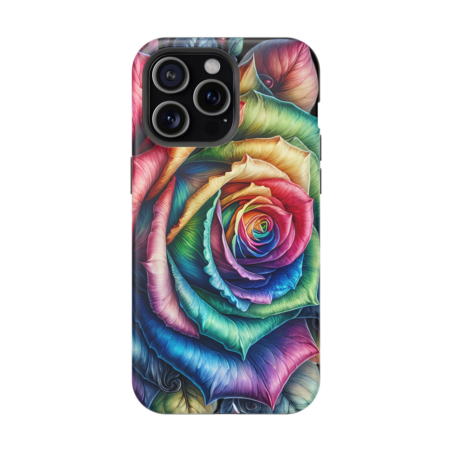 Colorful Rose MagSafe® Compatible Tough Case for iPhone