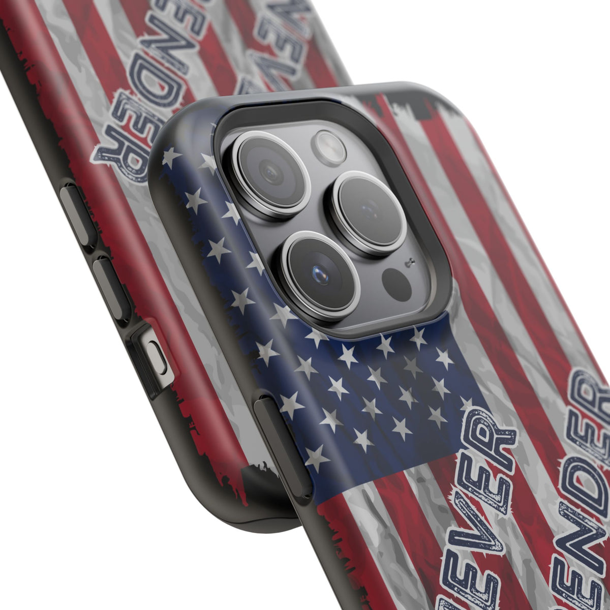Never Surrender American Flag Impact-Resistant Cases