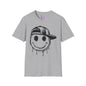 Melty Smiley Face w/Hat Adult T-shirt