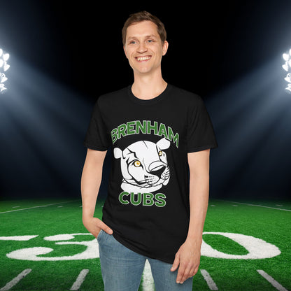 Brenham Cubs w/Mascot Adult T-shirt
