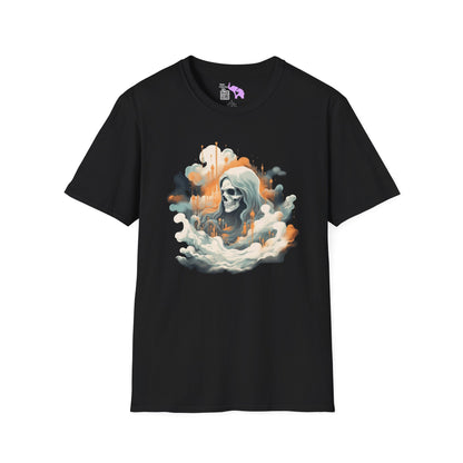 Creepy Ghost 11 Adult T-shirt