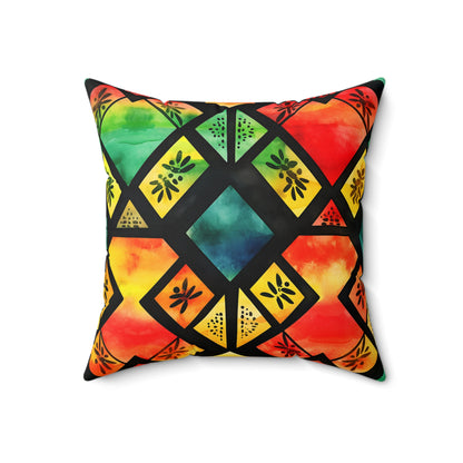 Freedom Flame Throw Pillow