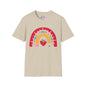 Rainbow Teacher Adult T-shirt