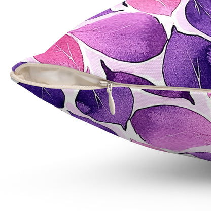Lilac Serenade Throw Pillow