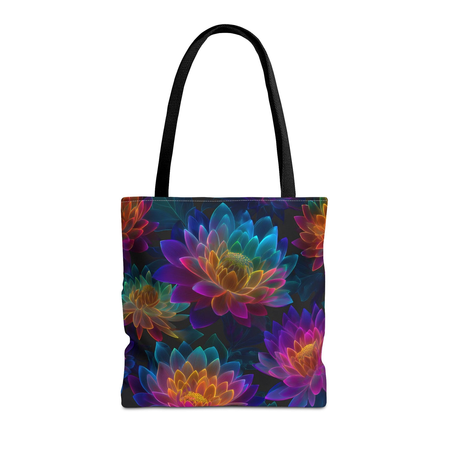 Luminous Lotus Canvas Tote Bag