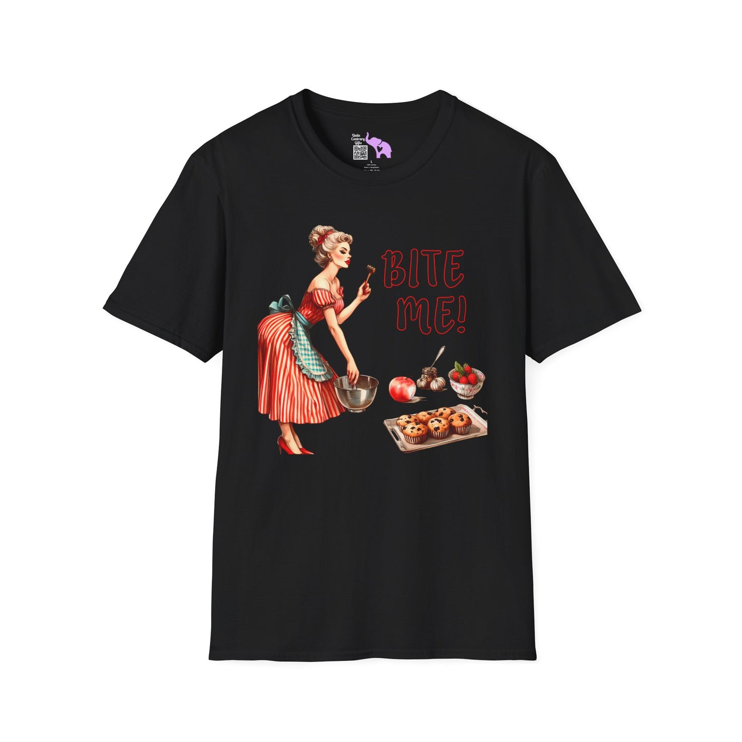 Bite Me Adult T-shirt