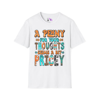 A Penny For Your Thoughts Adult T-shirt