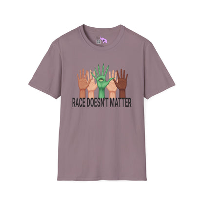 Race Doesn't Matter Adult T-shirt