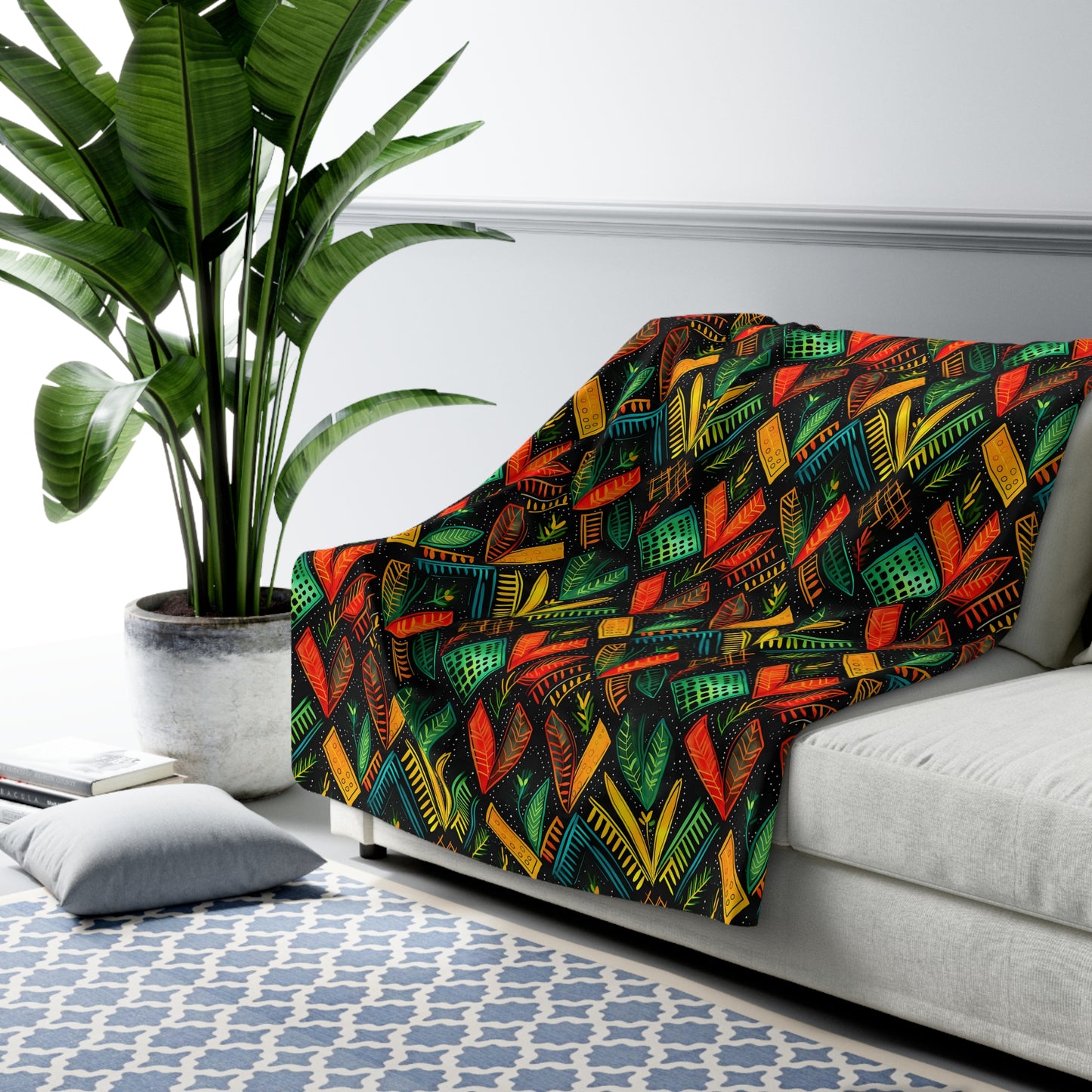 Kujichagulia Waves Basic Bedding Set