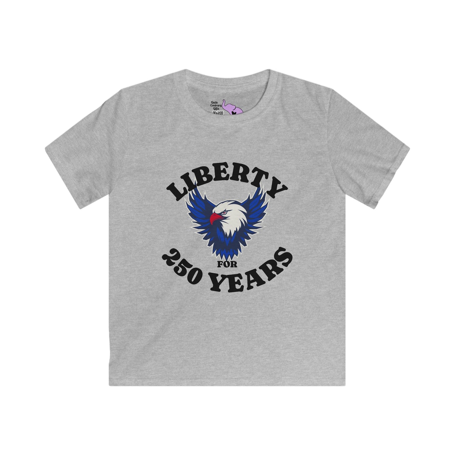 Liberty for 250 Years (Eagle) Youth Softstyle Tee