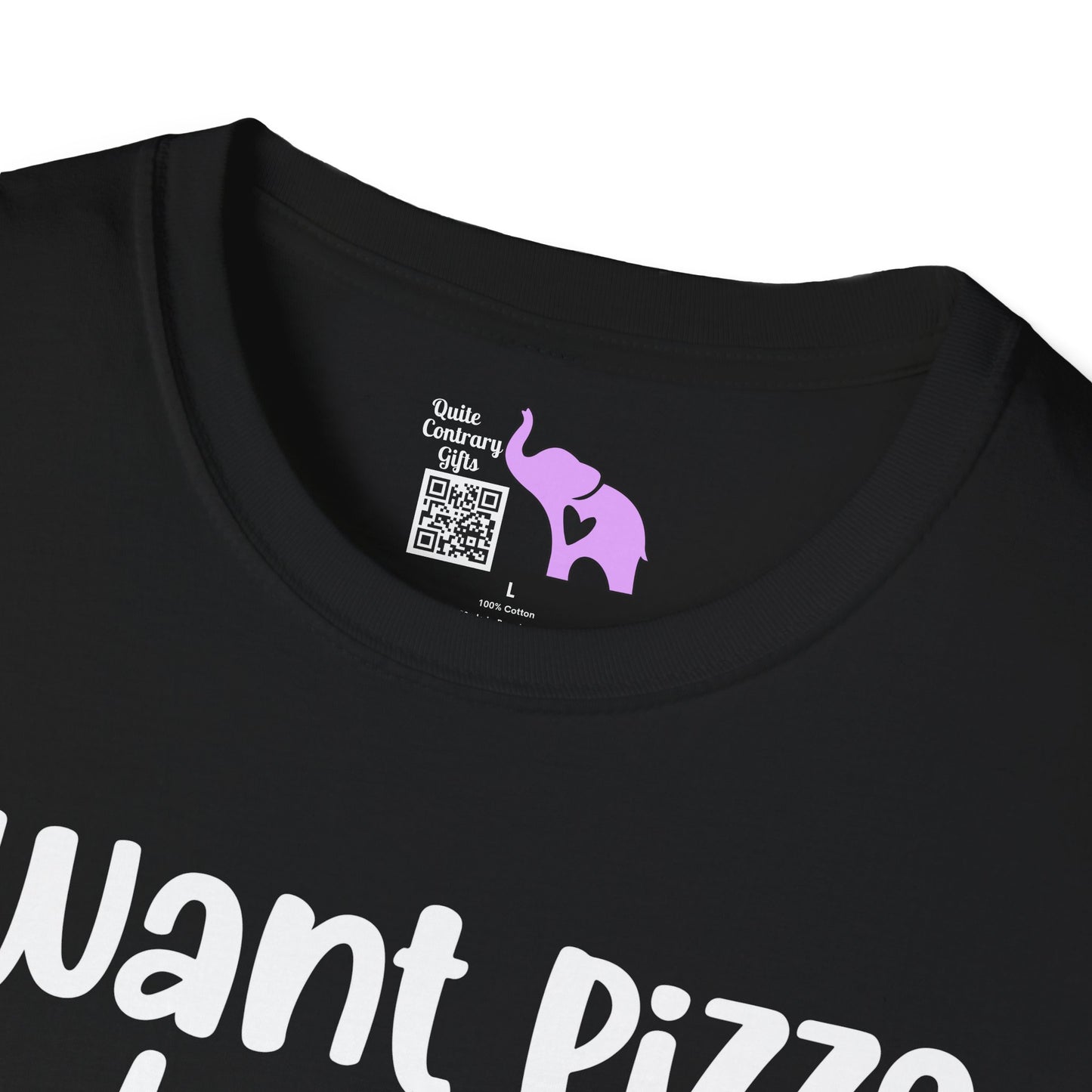 I Want Pizza Not Your Opinion Adult T-shirt