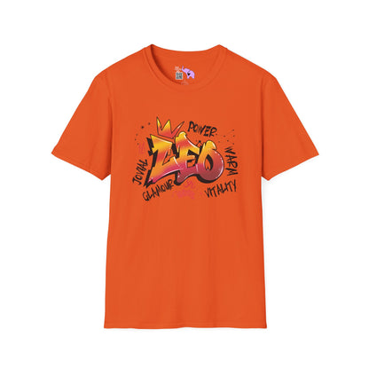 Leo Street Art Adult T-shirt