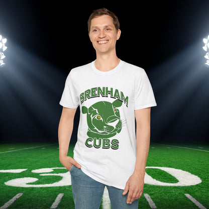 Brenham Cubs w/Mascot Adult T-shirt