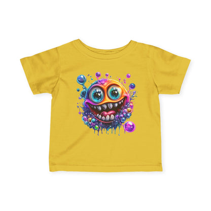 Bubbly Monster Infant Soft T-Shirt