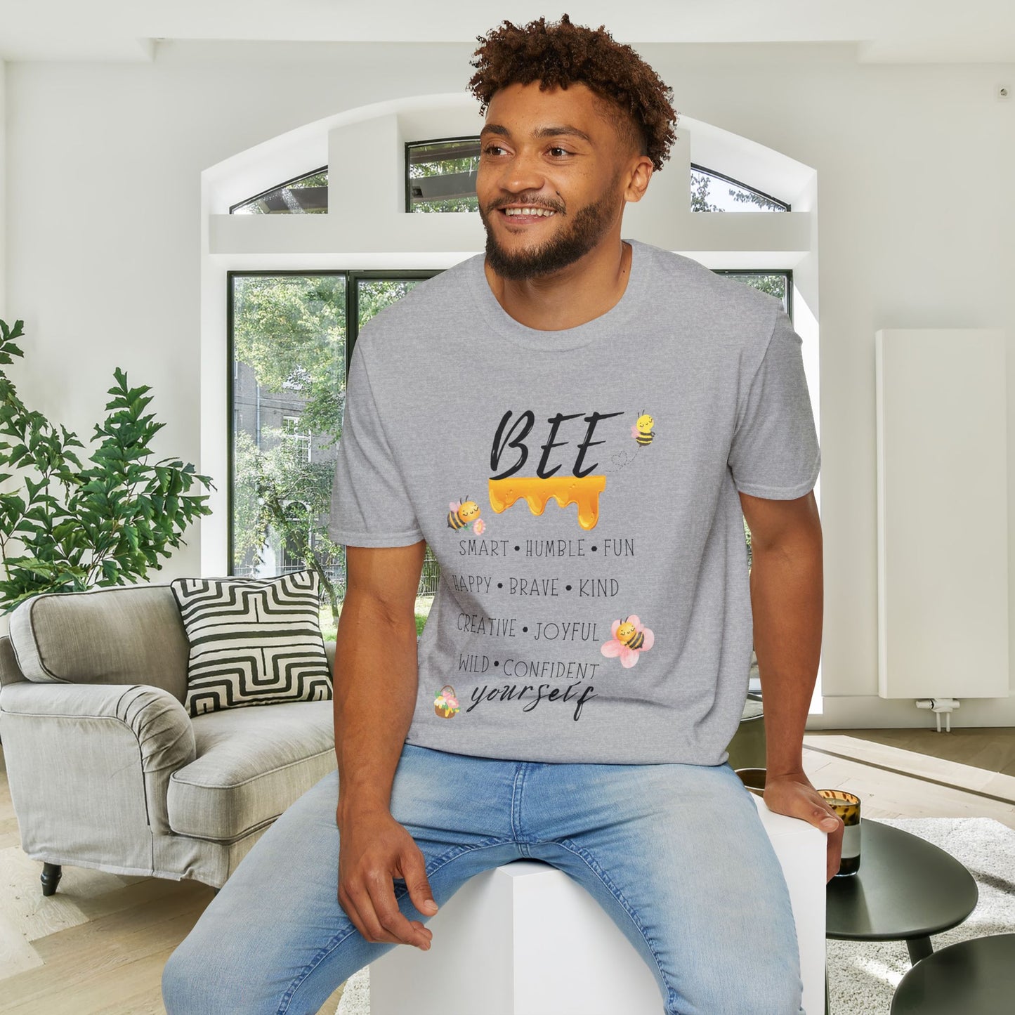 Bee Yourself Adult T-shirt