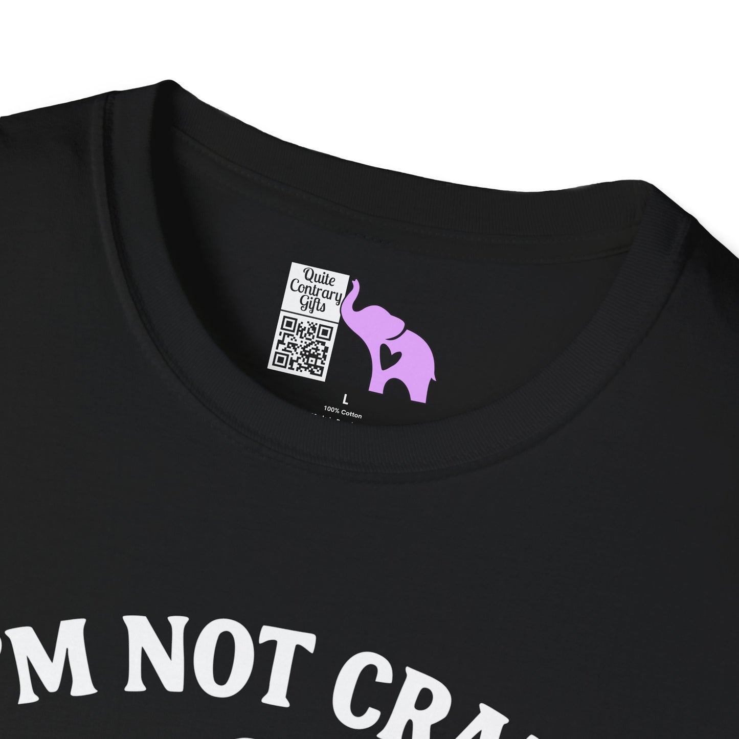 I'm Not Crazy I'm Spicy Adult T-shirt