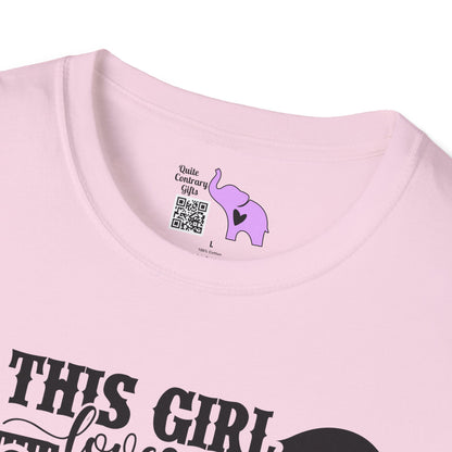 This Girl Loves Country Music Adult T-shirt