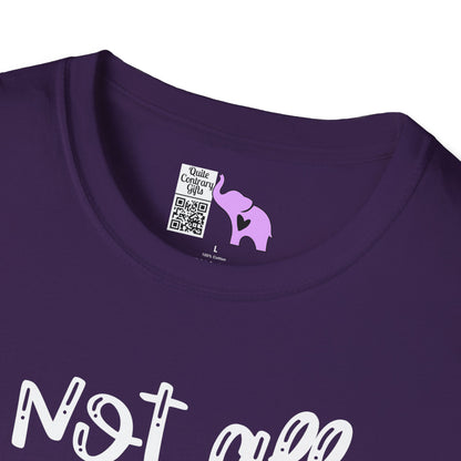 Not All Angels Wear Capes Some Wear Stethoscopes Adult T-shirt