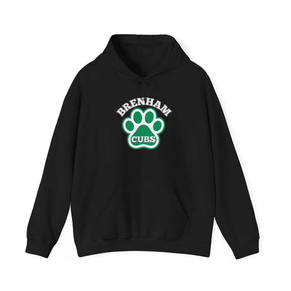 Brenham Paw Pride Adult Heavy Blend™ Hooded Sweatshirt
