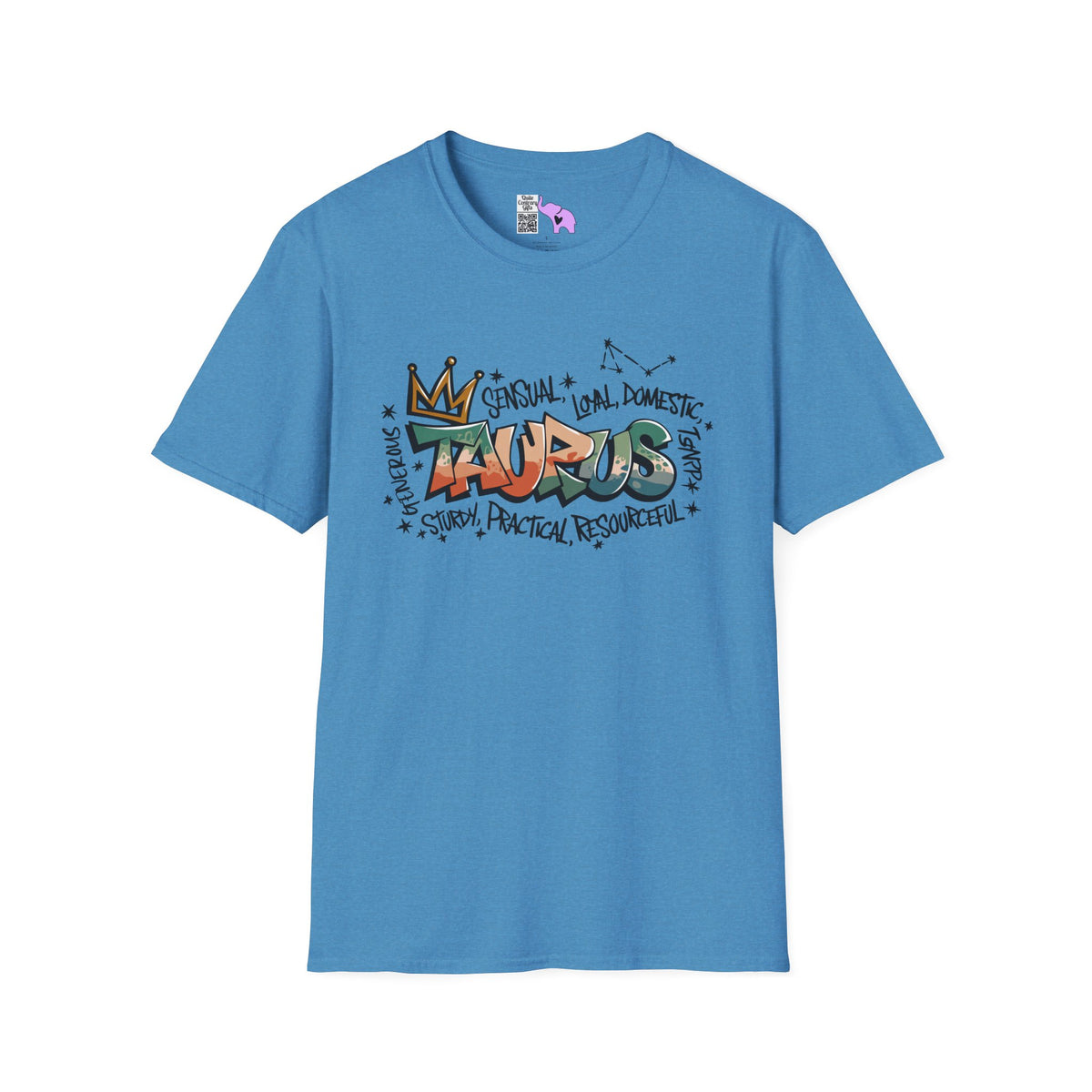 Taurus Street Art Adult T-shirt