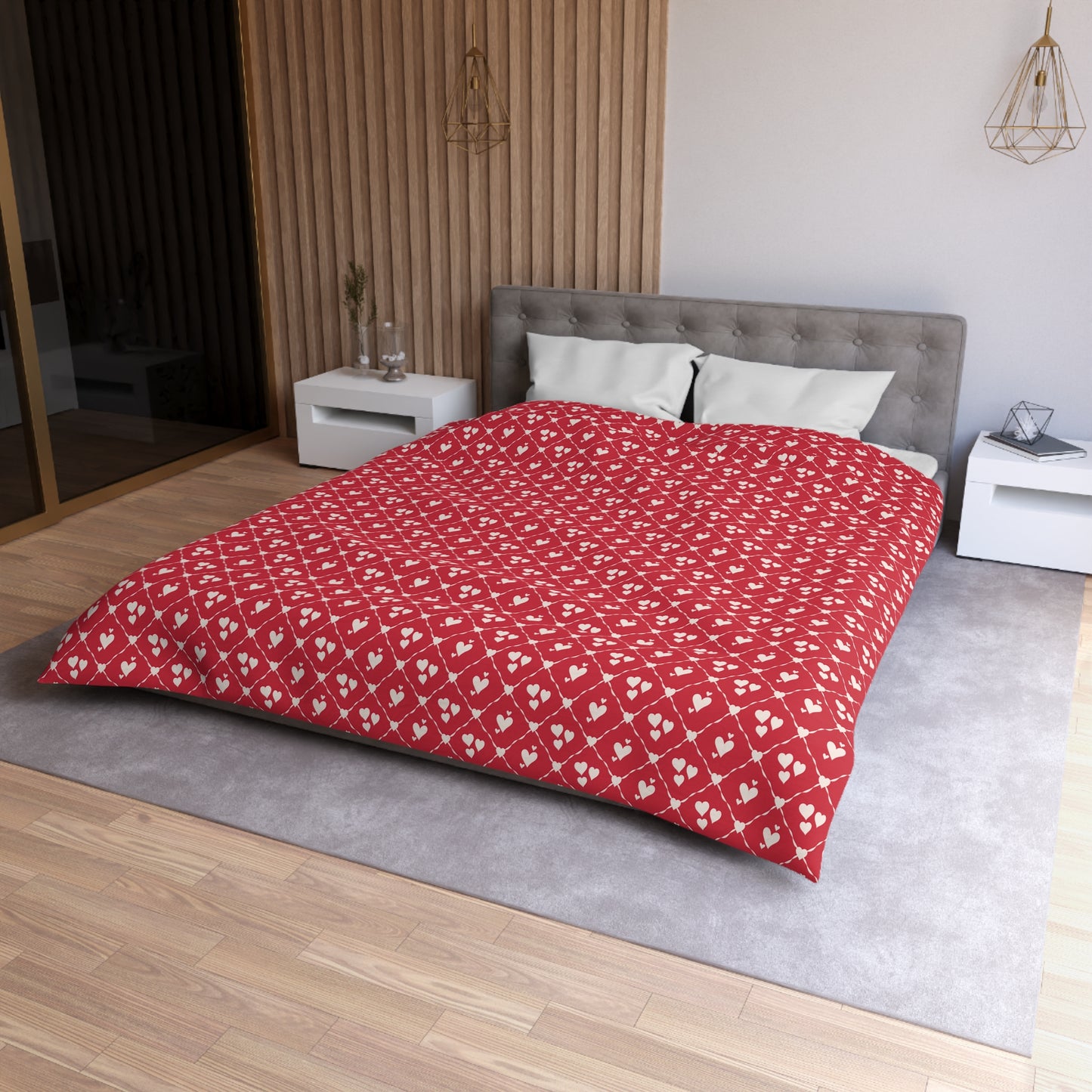 Sweetheart Trellis Duvet Bedding Set